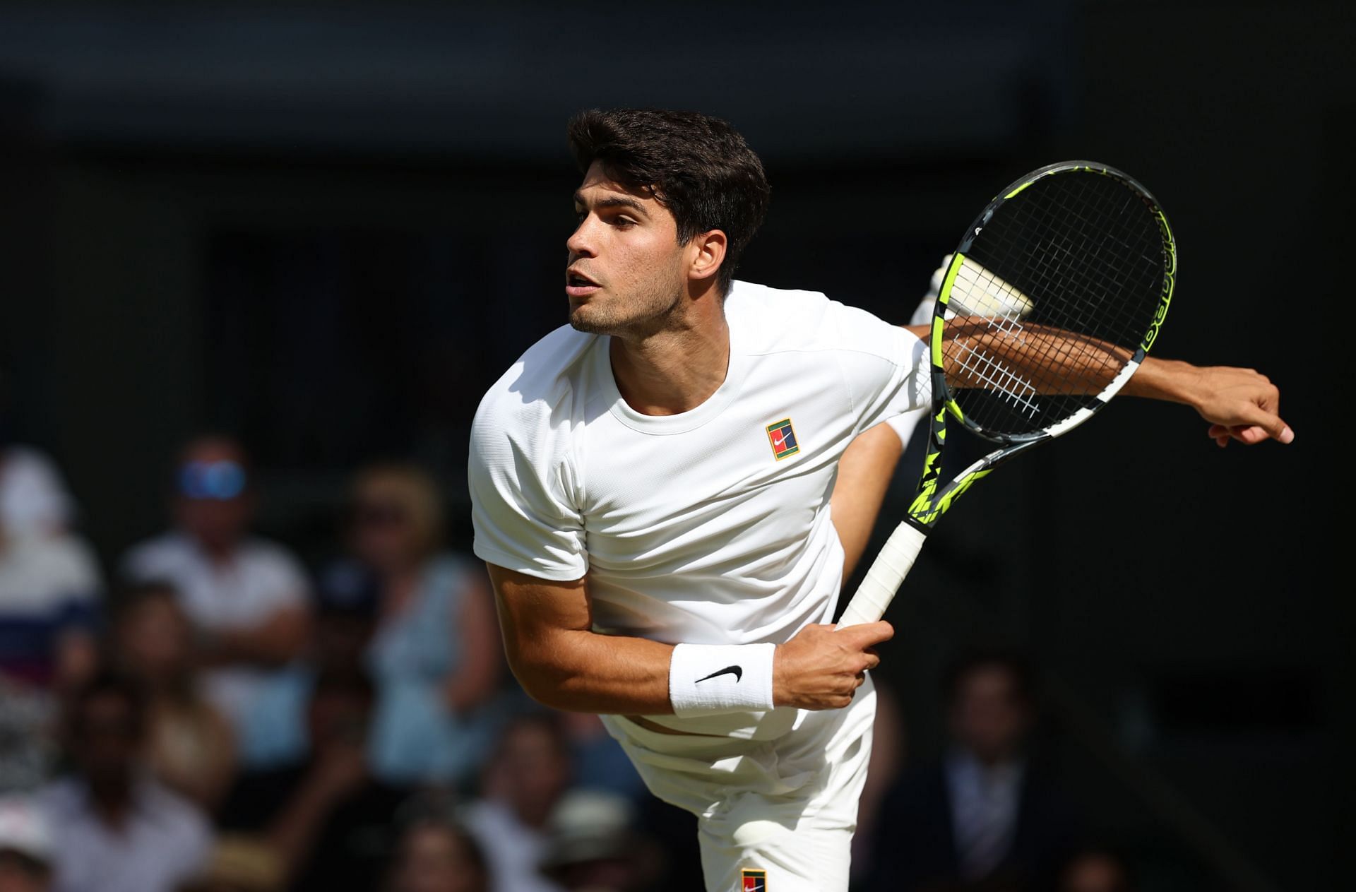 Carlos Alcaraz at Wimbledon 2025 - Image Source: Getty